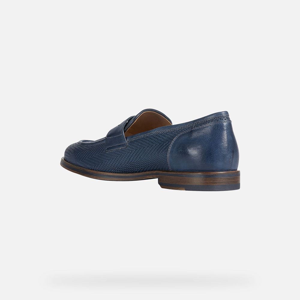 Mocassin Geox Bayle - Bleu Marine - Homme 783965-QOI